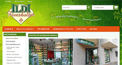 Desktop Screenshot of ildifuvesboltja.hu